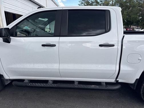 Summit White 2025 Chevrolet Silverado 1500 Custom Trail Boss