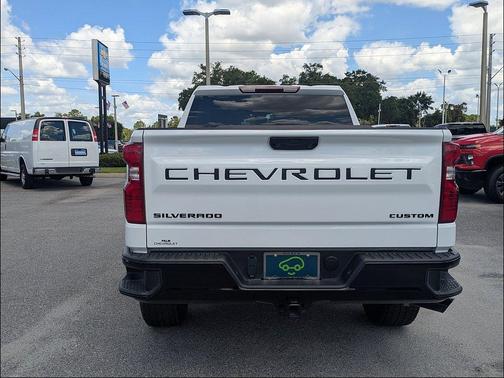 Summit White 2025 Chevrolet Silverado 1500 Custom Trail Boss