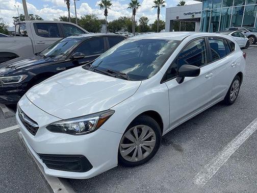 Crystal White Pearl 2023 Subaru Impreza Base