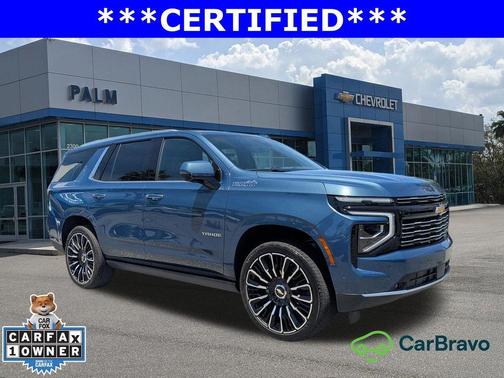 Lakeshore Blue 2026 Chevrolet Tahoe High Country