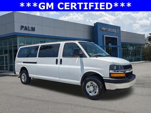 Summit White 2024 Chevrolet Express 3500 LT