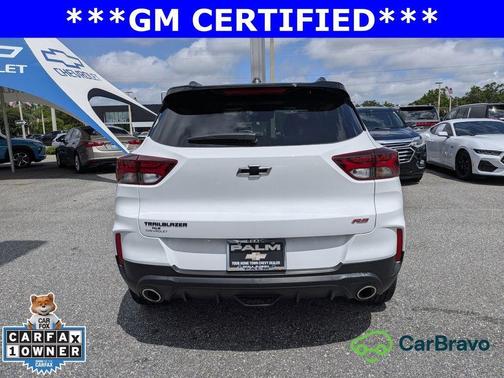 Summit White 2023 Chevrolet Trailblazer RS