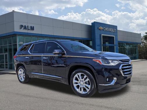 Midnight Blue Metallic 2020 Chevrolet Traverse High Country