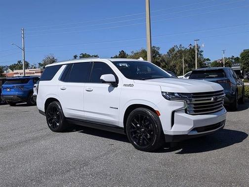 Summit White 2023 Chevrolet Tahoe High Country