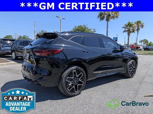 Black 2023 Chevrolet Blazer RS