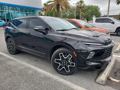 Black 2023 Chevrolet Blazer RS