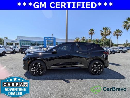 Black 2023 Chevrolet Blazer RS