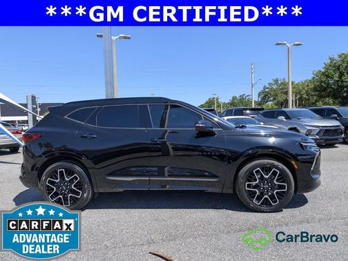 Black 2023 Chevrolet Blazer RS