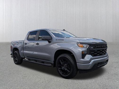 Gray 2026 Chevrolet Silverado 1500 Custom