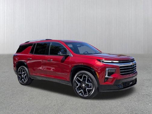 Red 2026 Chevrolet Traverse High Country