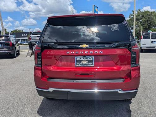 Red 2026 Chevrolet Suburban LS