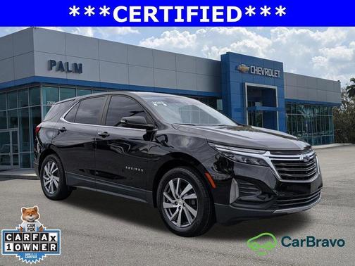 Black Metallic 2022 Chevrolet Equinox 1LT