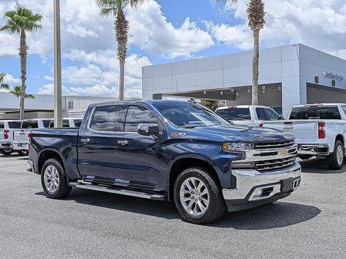 Blue Metallic 2019 Chevrolet Silverado 1500 LTZ