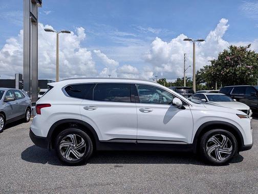 White Pearl 2023 Hyundai SANTA FE SEL