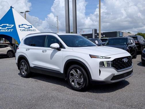 White Pearl 2023 Hyundai SANTA FE SEL