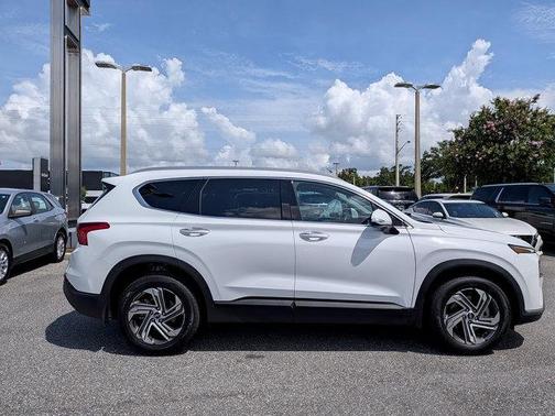 White Pearl 2023 Hyundai SANTA FE SEL