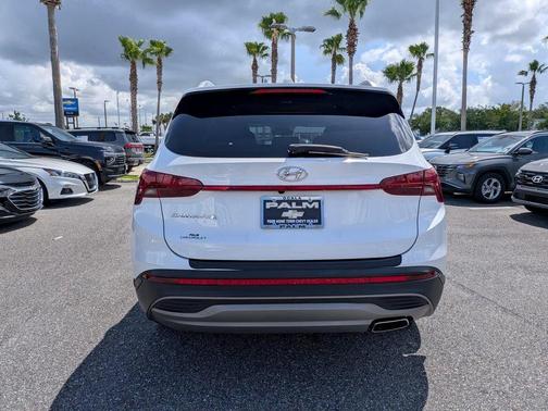 White Pearl 2023 Hyundai SANTA FE SEL