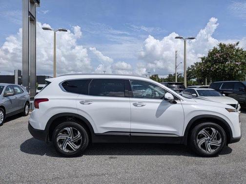 White Pearl 2023 Hyundai SANTA FE SEL