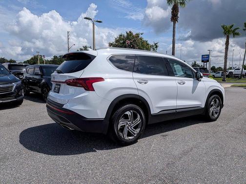 White Pearl 2023 Hyundai SANTA FE SEL