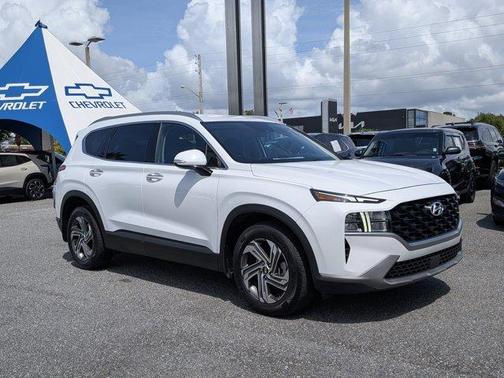 White Pearl 2023 Hyundai SANTA FE SEL