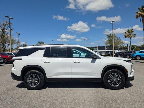 White 2026 Chevrolet Traverse LT