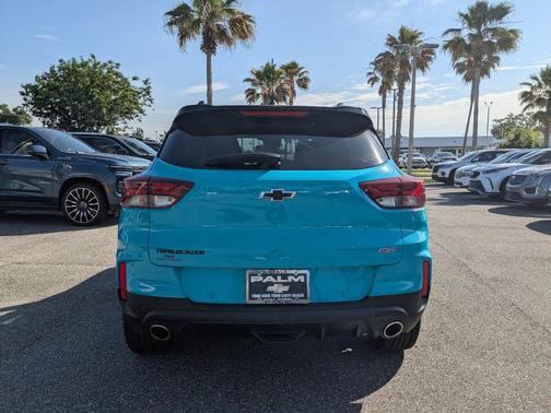 Oasis Blue 2021 Chevrolet Trailblazer RS