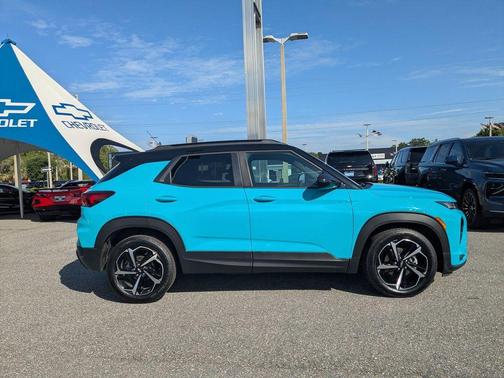 Oasis Blue 2021 Chevrolet Trailblazer RS