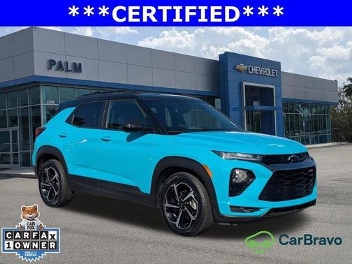 Oasis Blue 2021 Chevrolet Trailblazer RS