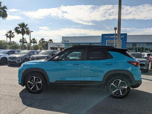 Oasis Blue 2021 Chevrolet Trailblazer RS