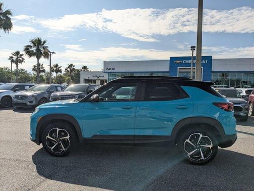 Oasis Blue 2021 Chevrolet Trailblazer RS