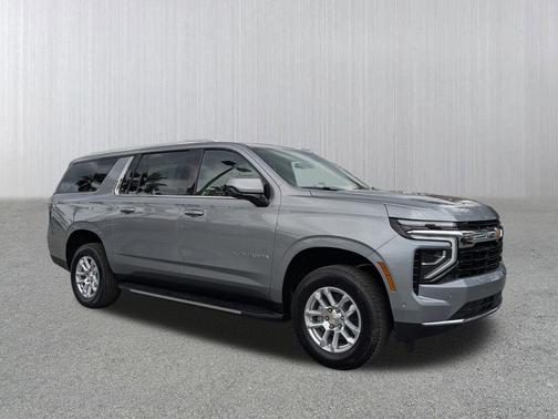Gray 2026 Chevrolet Suburban LS