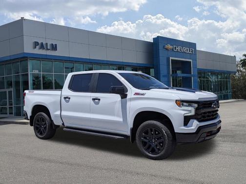 Summit White 2025 Chevrolet Silverado 1500 LT Trail Boss