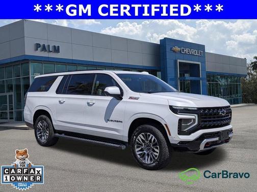 Iridescent Pearl Tricoat 2025 Chevrolet Suburban Z71