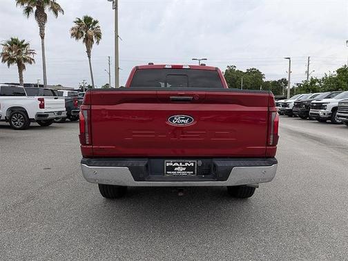 Red Metallic 2024 Ford F-150 Lariat