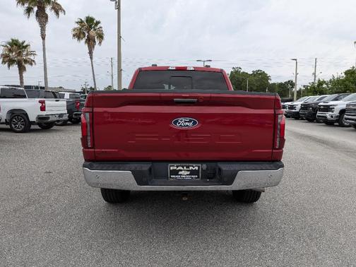 Red Metallic 2024 Ford F-150 Lariat