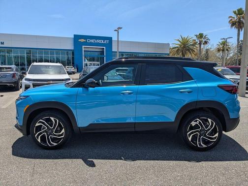 Blue 2026 Chevrolet Trailblazer RS