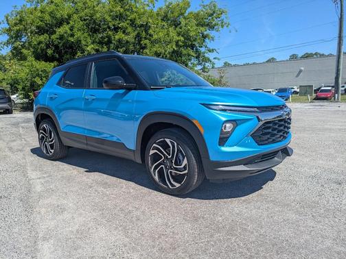 Blue 2026 Chevrolet Trailblazer RS
