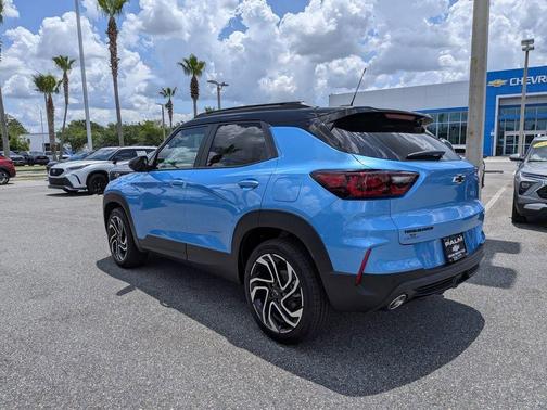 Blue 2026 Chevrolet Trailblazer RS