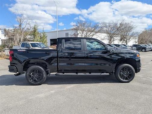 Black 2026 Chevrolet Silverado 1500 Custom Trail Boss