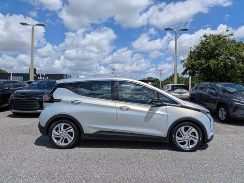 Silver 2023 Chevrolet Bolt EV 1LT