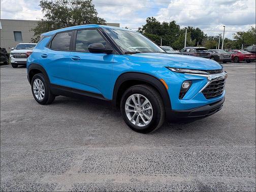 Blue 2026 Chevrolet Trailblazer LS