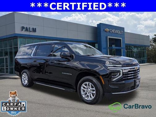 Black 2025 Chevrolet Suburban LT