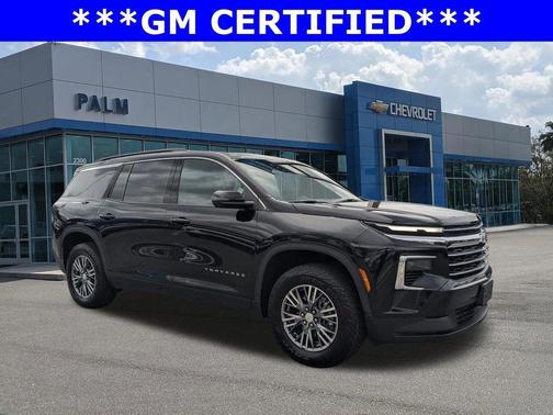 Mosaic Black Metallic 2024 Chevrolet Traverse LT