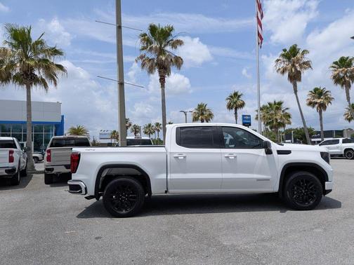 Summit White 2024 GMC Sierra 1500 Elevation