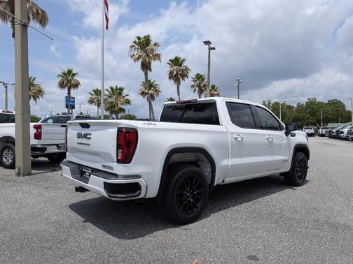 Summit White 2024 GMC Sierra 1500 Elevation