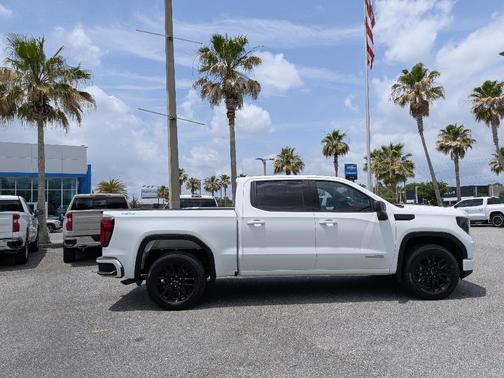 Summit White 2024 GMC Sierra 1500 Elevation