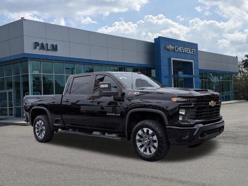 Black 2024 Chevrolet Silverado 2500 Custom