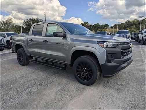 Gray 2026 Chevrolet Colorado WT