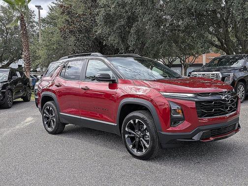 Red 2026 Chevrolet Equinox RS