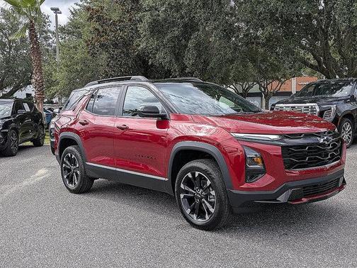 Red 2026 Chevrolet Equinox RS